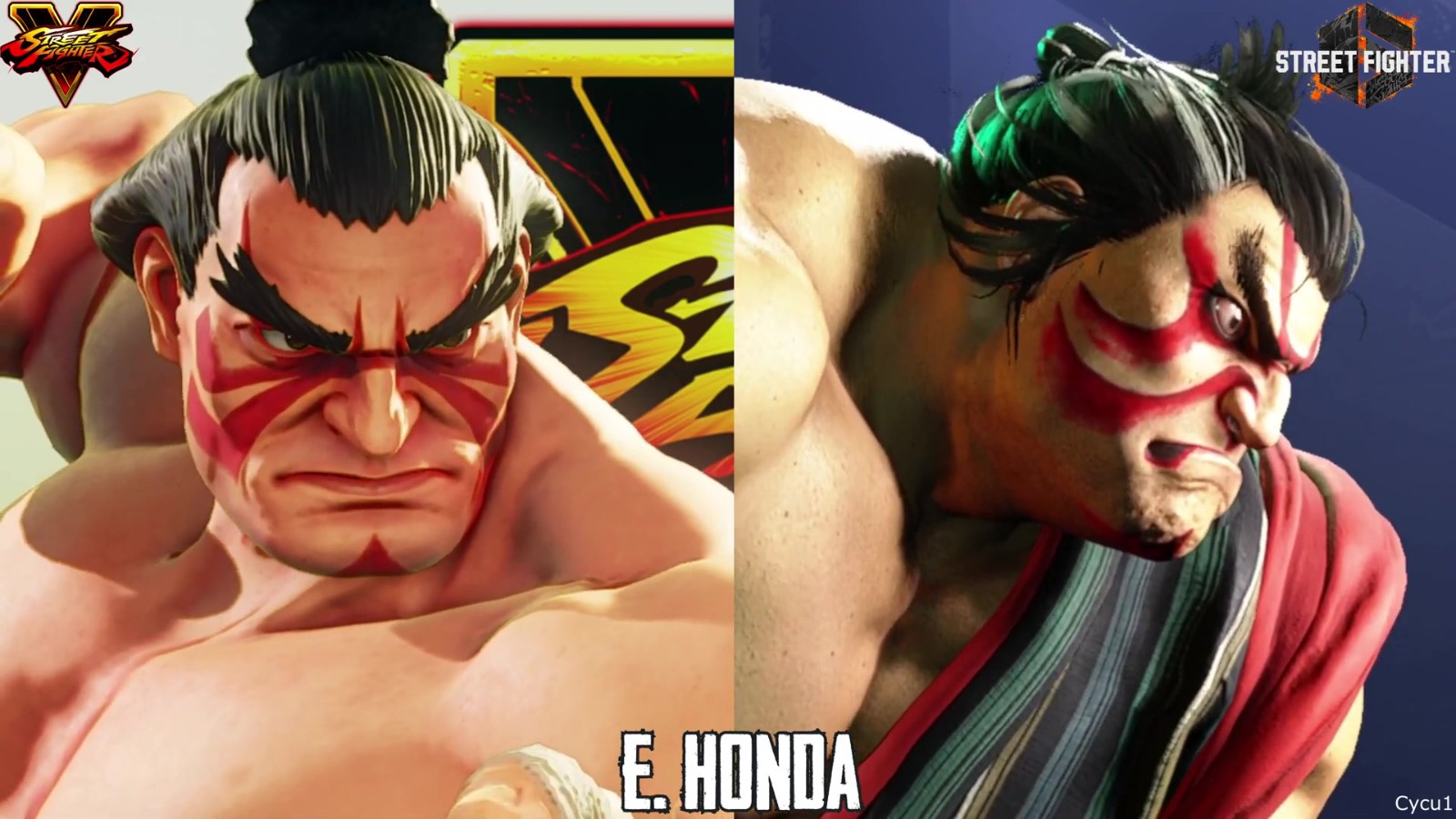 《街霸6》vs《街霸5》对比 真实次世代强作