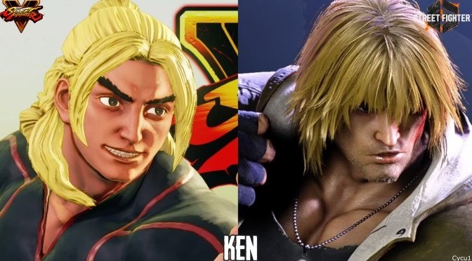 《街霸6》vs《街霸5》对比 真实次世代强作
