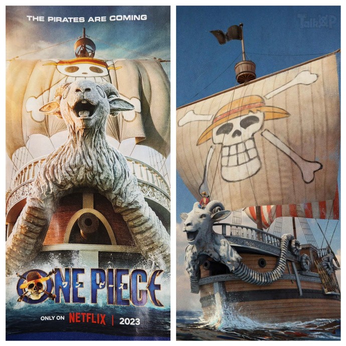 Netflix《海贼王》真人版梅利号宣传海报公布