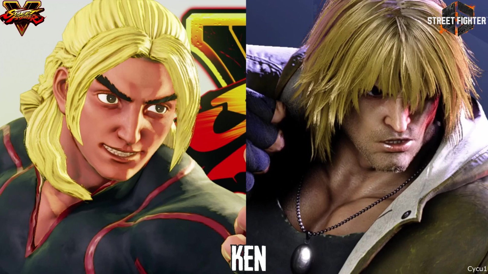 《街霸6》vs《街霸5》对比 真实次世代强作