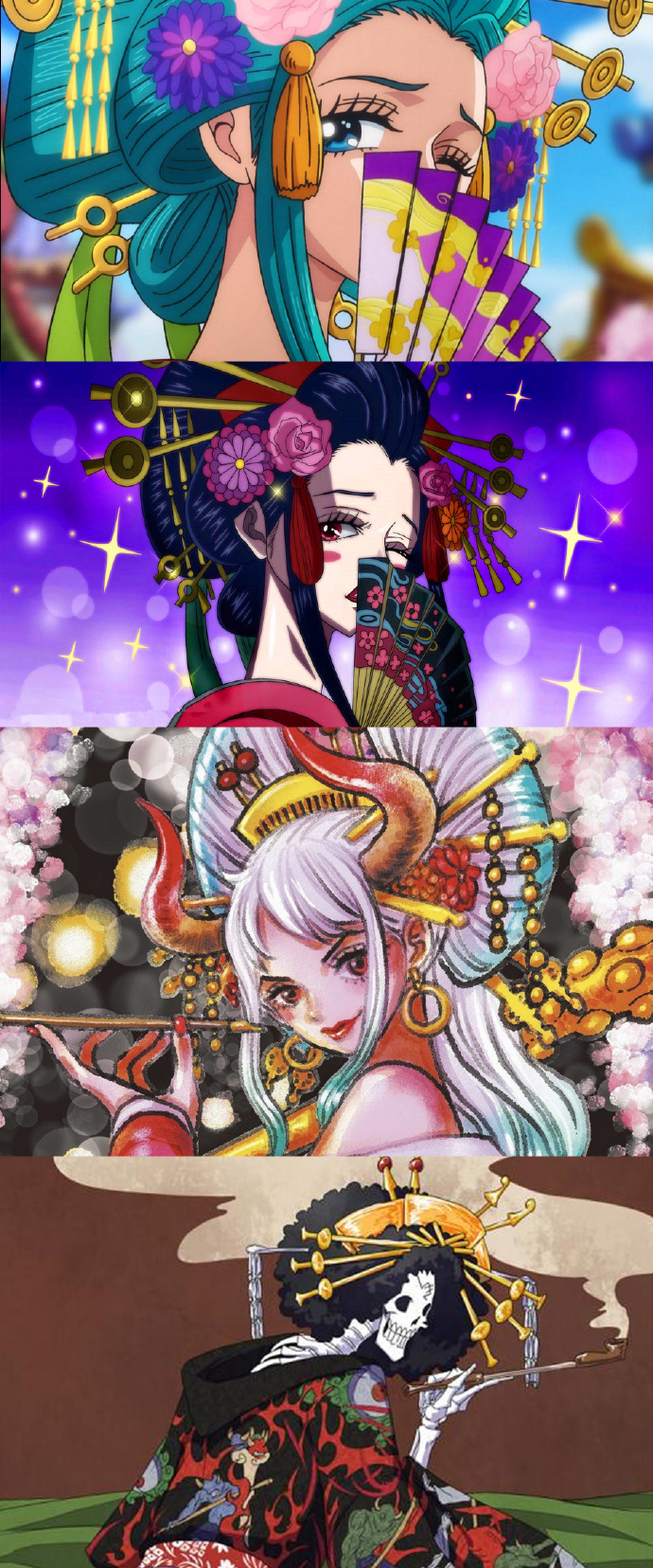 《海贼王》里的花魁，你觉得谁最美？